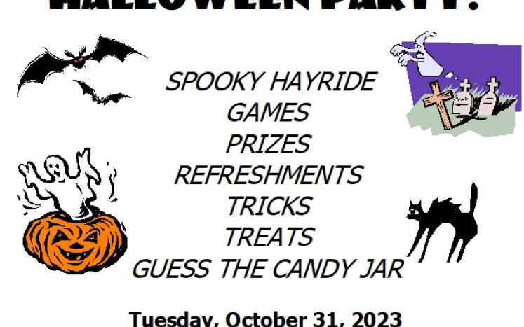 Halloween Party flyer 2023